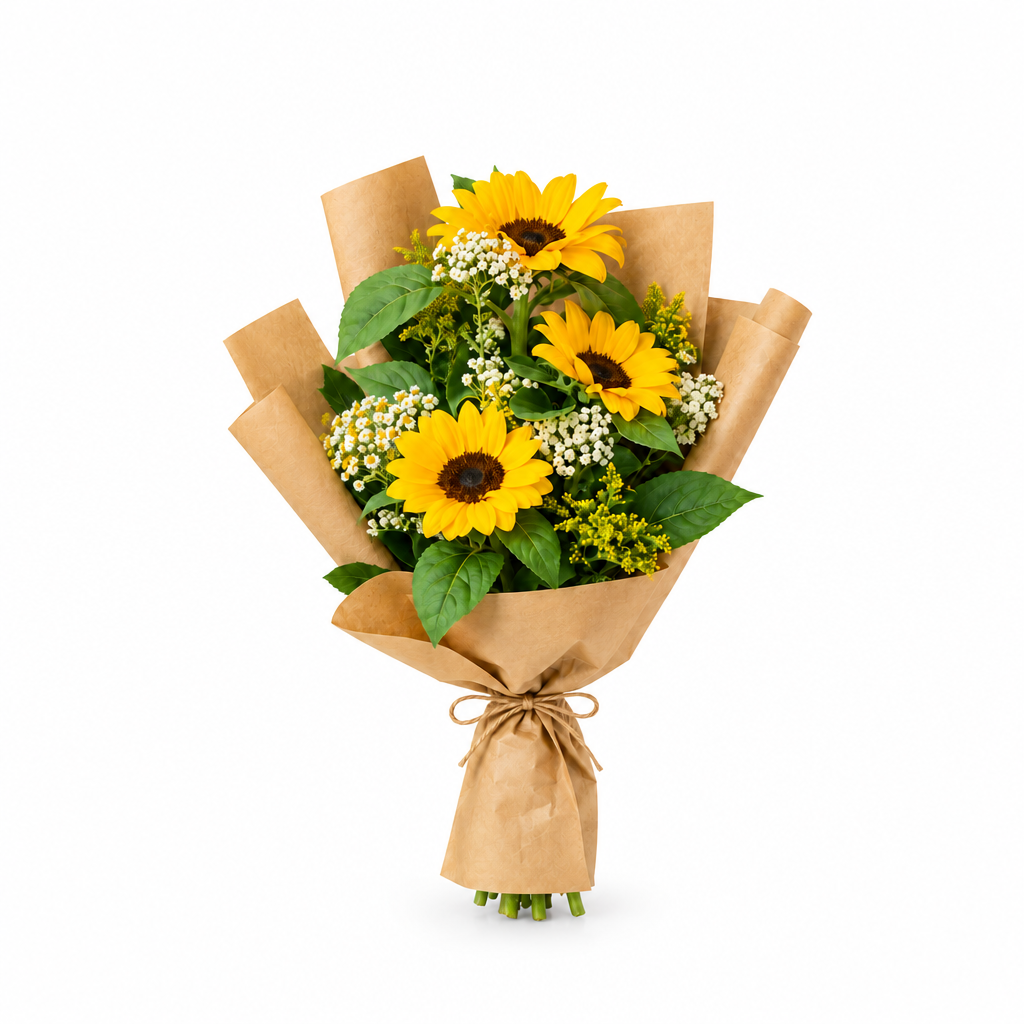 Sunshine sunflower bouquet catalog image