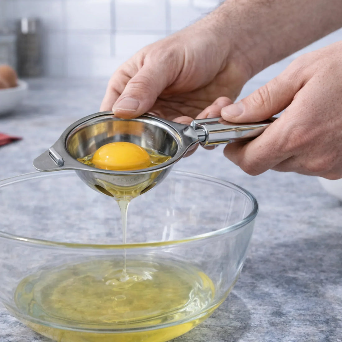 ERNESTO Stainless Steel Egg Separator - Yalla Mart