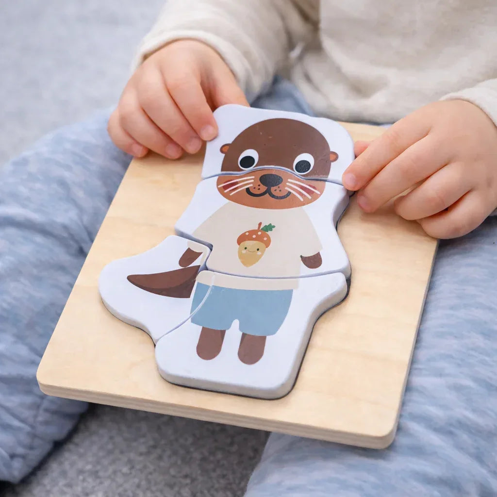 Wooden Educational Puzzle for Toddlers - Yalla Mart