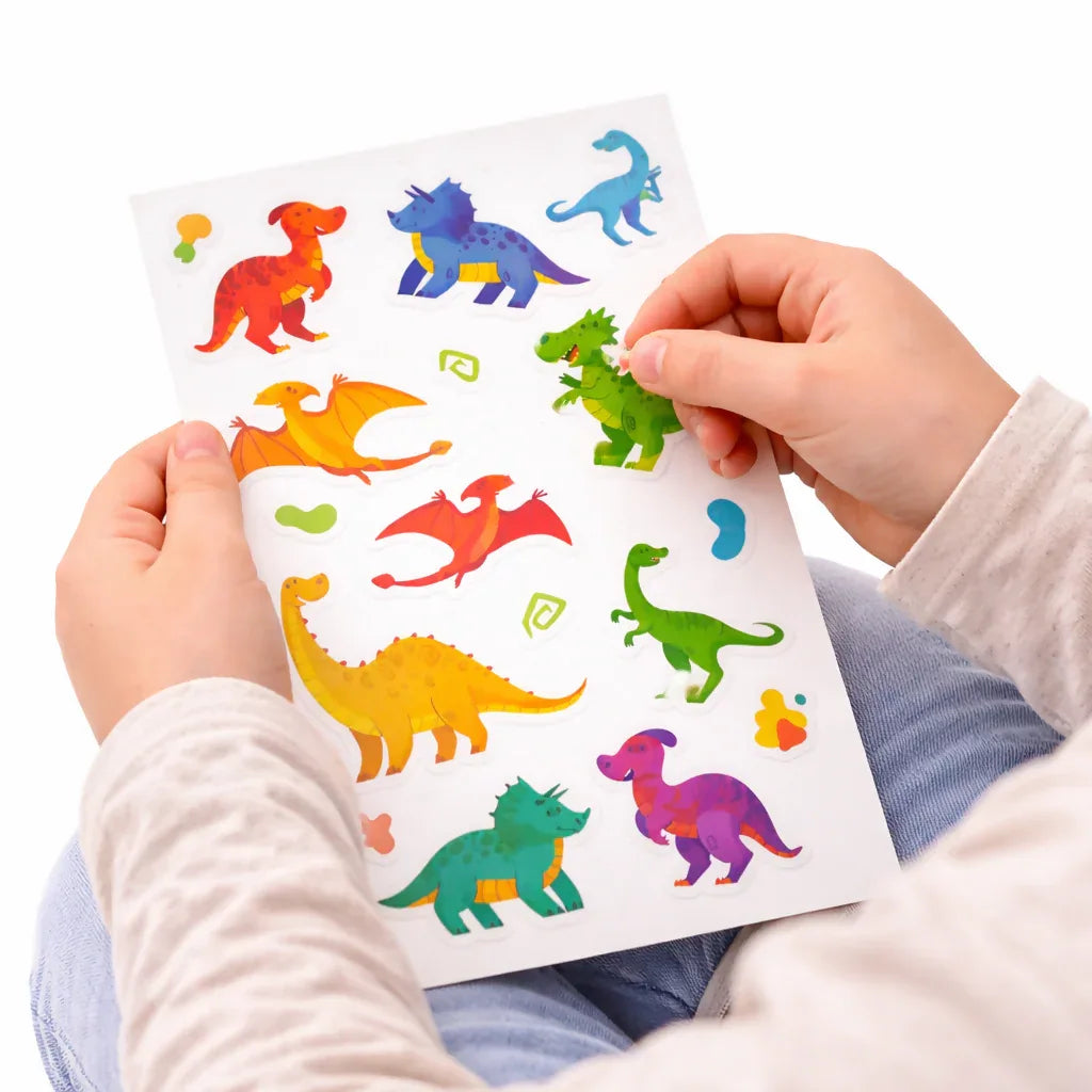 Decorative Dinosaur Sticker Sheet for Kids & Crafts - Yalla Mart