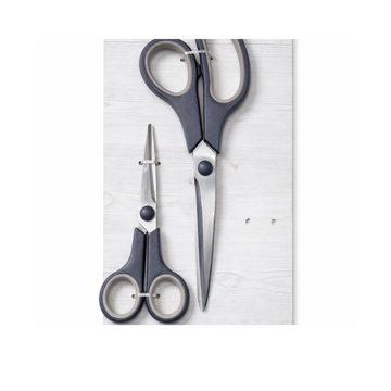 Crelando Scissors Set – 2 Pieces, Stainless Steel Blades for Home & Craft