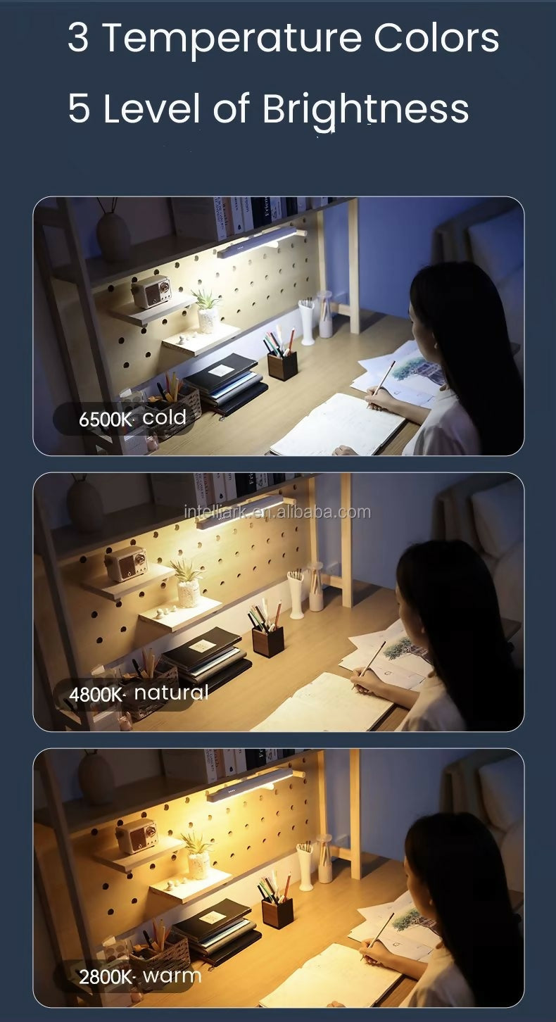 Rechargeable Attachable Lamp with Touch Dimmer